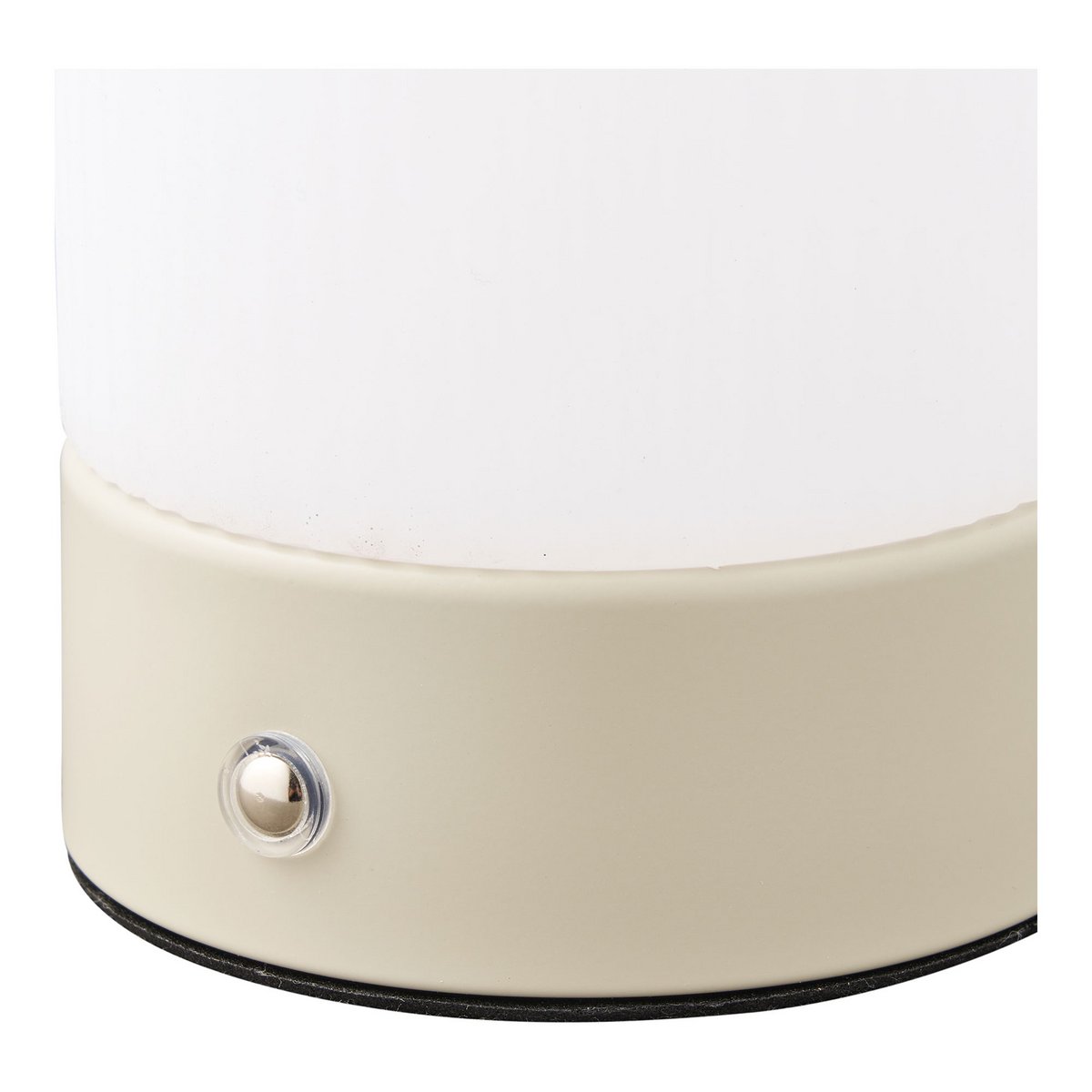 House Nordic ApS - Ashford Tafellamp, metaal/PE, oplaadbaar, beige/wit - Deco Delights
