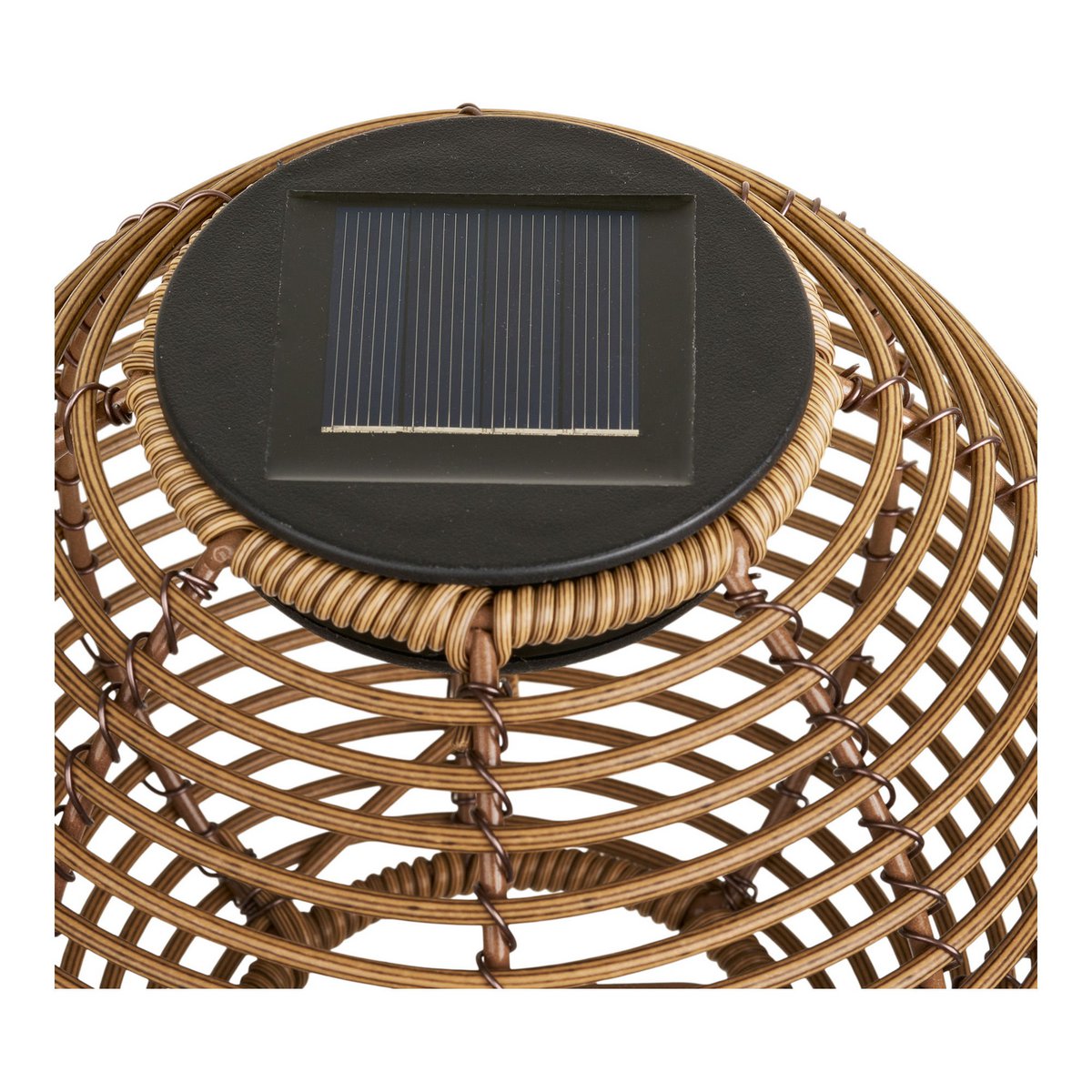 House Nordic ApS - Carlisle Lamp, oplaadbaar met geïntegreerd zonnepaneel, natuur - Deco Delights