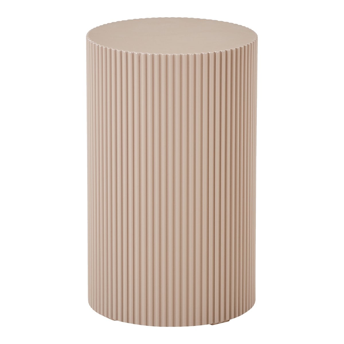 House Nordic ApS - Farense Bijzettafel - Beige/Grijs, MDF, 30x30x50 cm - Deco Delights