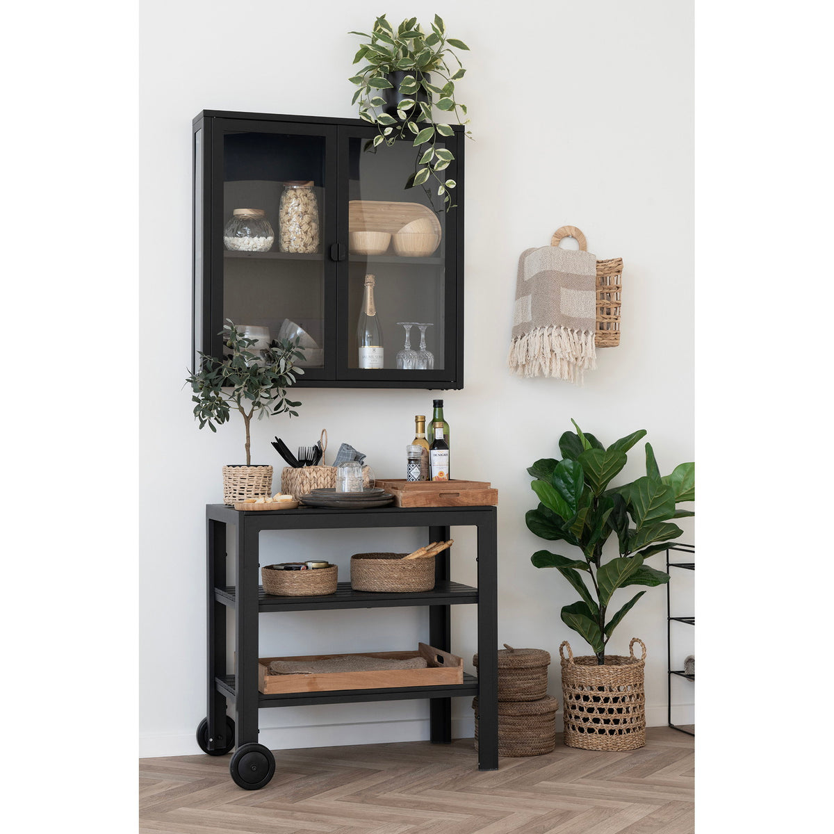 House Nordic ApS - Faro Dienblad Naturel Teak - Deco Delights