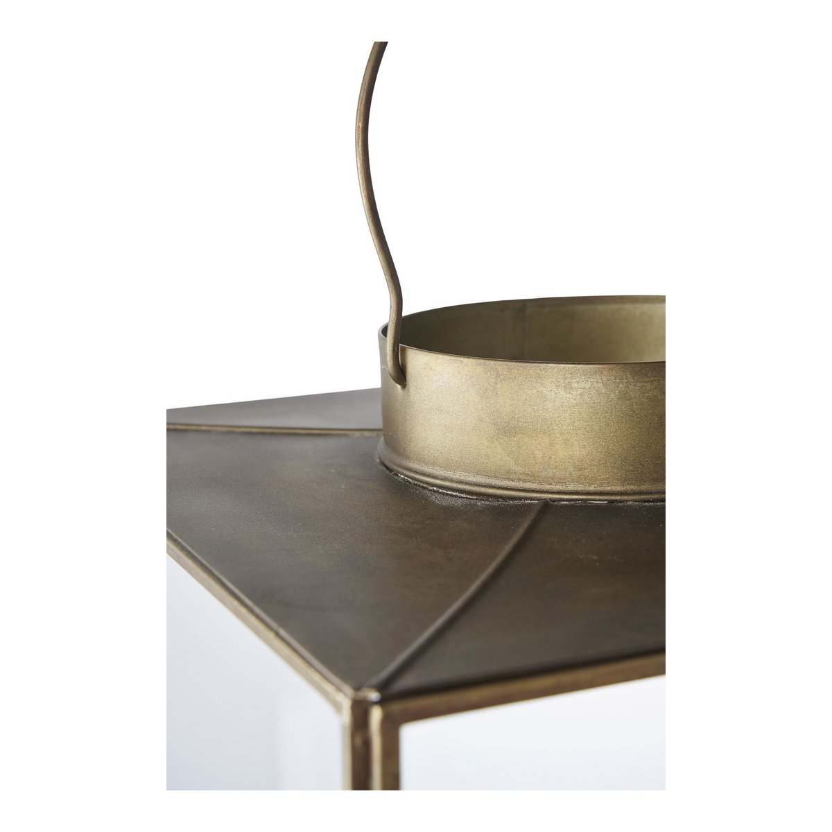 House Nordic ApS - House Nordic Mohali Lantaarn - Antieke messing look - Deco Delights Lantaarn