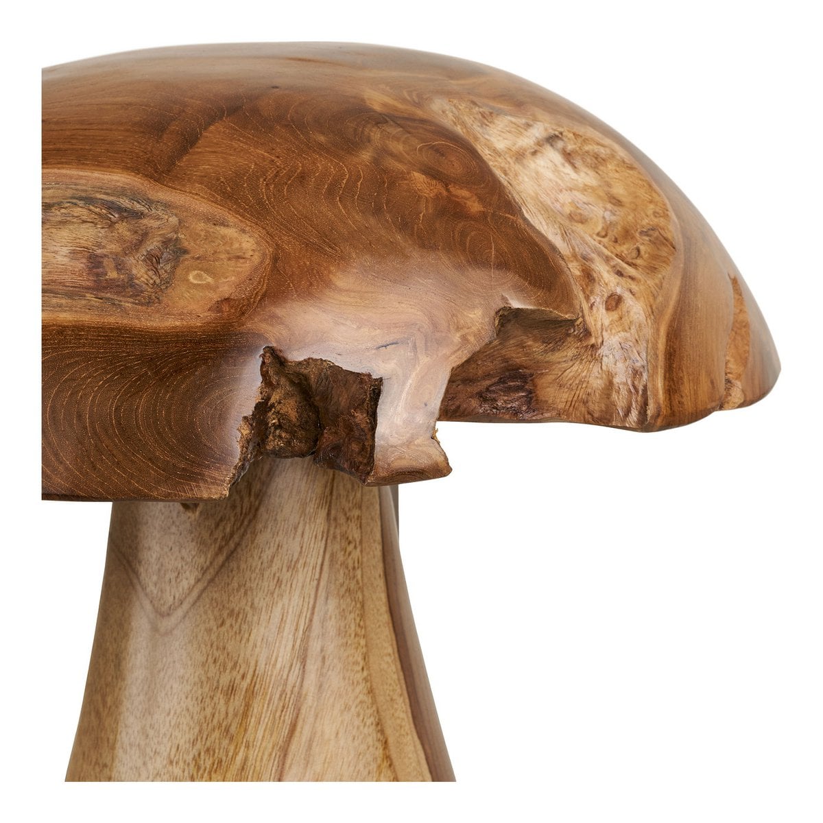 House Nordic ApS - Kodi Decoratie paddestoelen, teak, naturel, set van 2 - Deco Delights