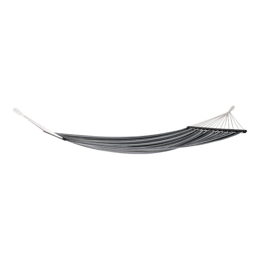 House Nordic ApS - Lamia Hangmat - Hangmat, polyester/katoen, lariks, zwart/grijs/wit - Deco Delights