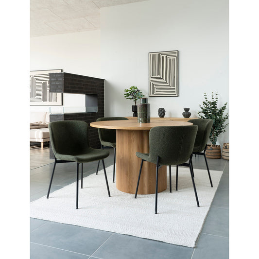 House Nordic ApS - Maceda Eetkamerstoel Donkergroen - Deco Delights Eetkamerstoel