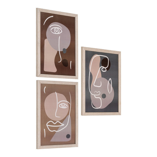 House Nordic ApS - Madison Frameset - Frameset, naturel, set van 3 - Deco Delights
