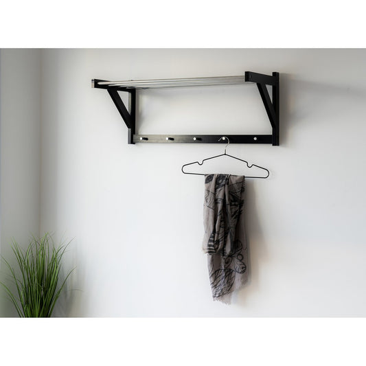 House Nordic ApS - Massa Hangers - Zwart, Metaal, Set van 10 - Deco Delights