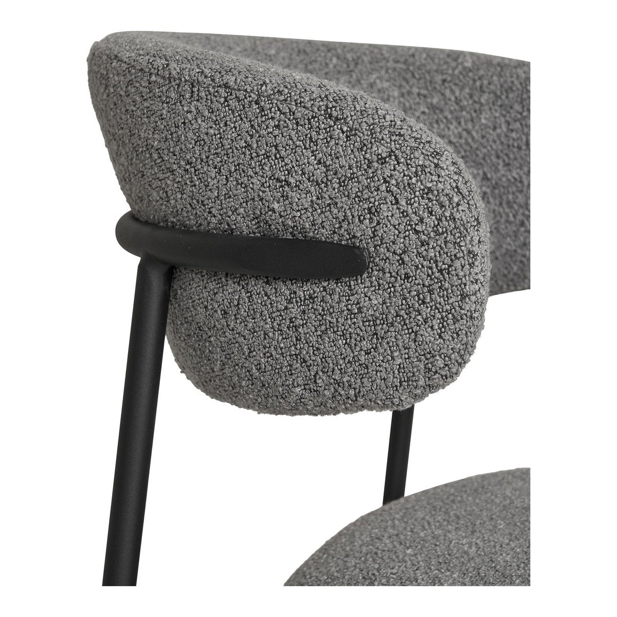 House Nordic ApS - Mira Eetkamerstoel - Lichtgrijs, 59x55x79,5cm - Set van 2 - Deco Delights