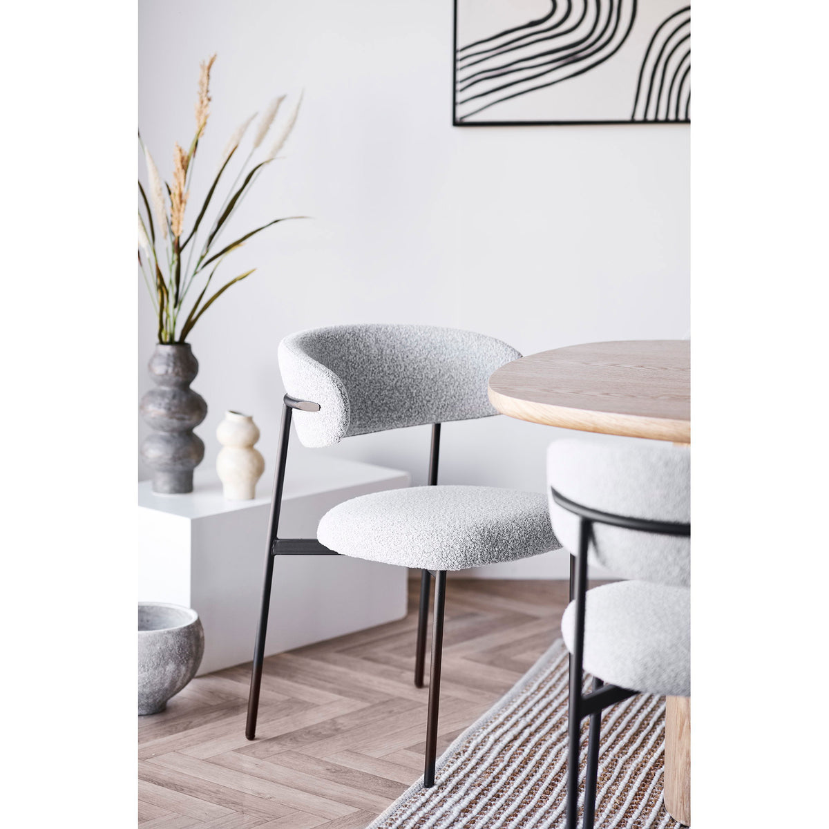 House Nordic ApS - Mira Eetkamerstoel Zand - Deco Delights Eetkamerstoel