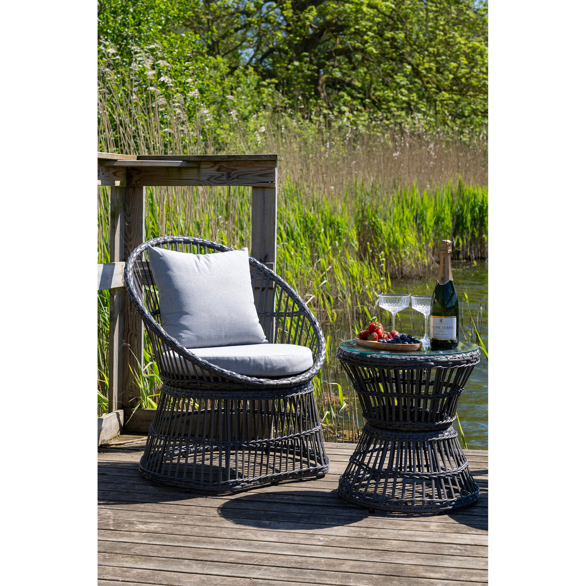 House Nordic ApS - Natal Loungeset Grijs - Deco Delights Loungeset
