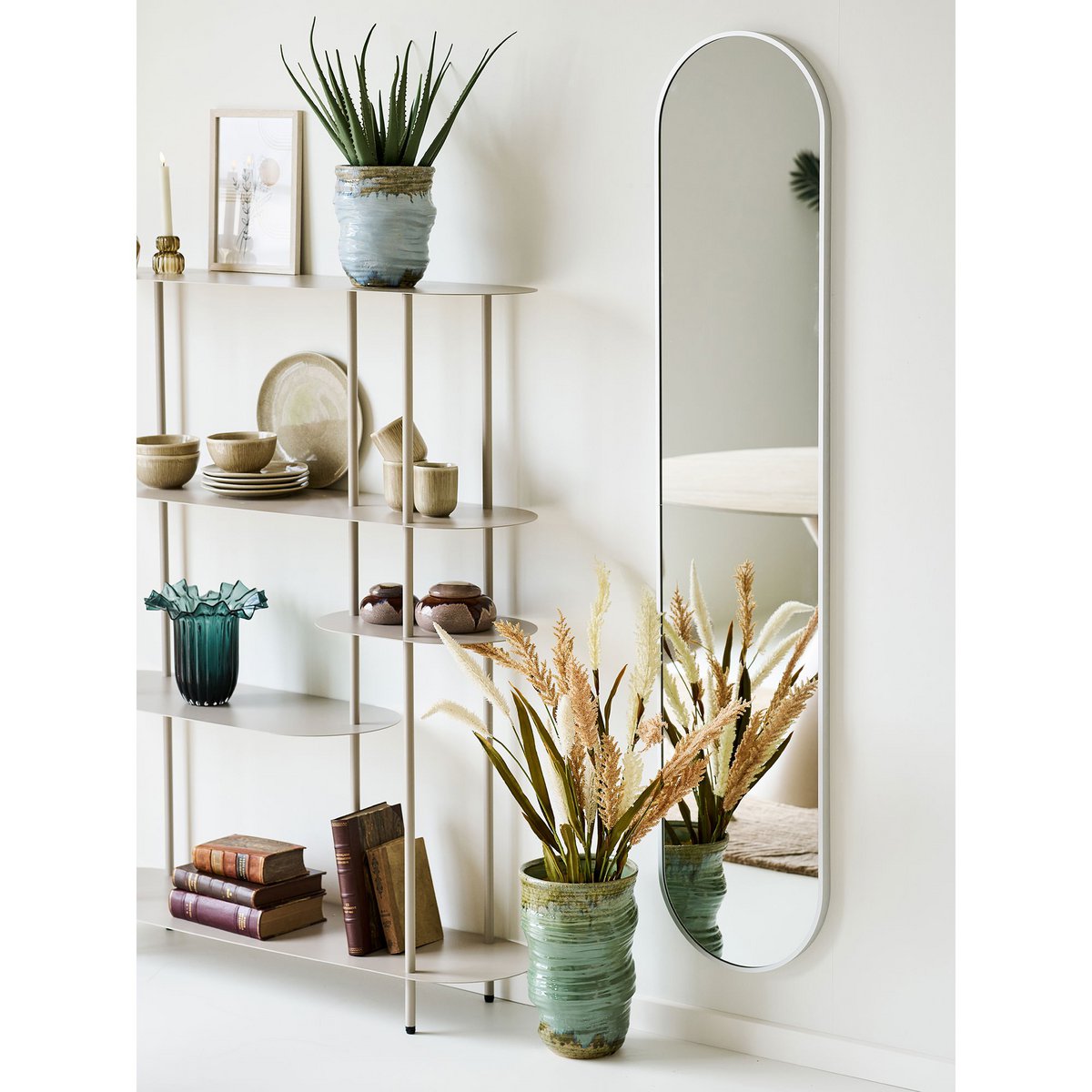 House Nordic ApS - Potten, keramiek, bruin, set van 2 - Deco Delights