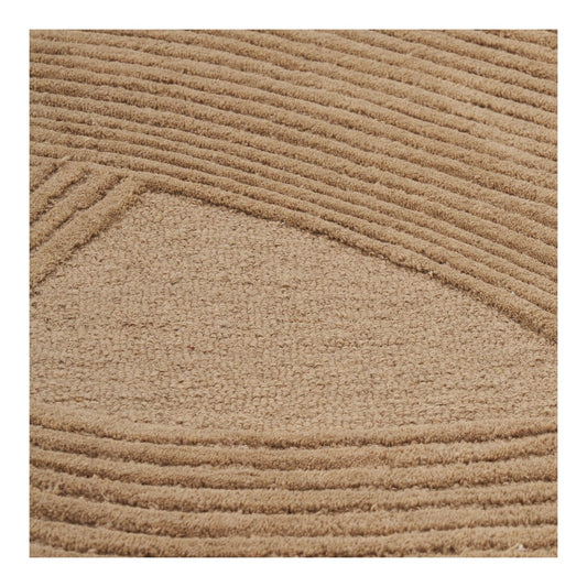 House Nordic ApS - Pune Vloerkleed, handgetuft, bruin, 160x230 cm - Deco Delights