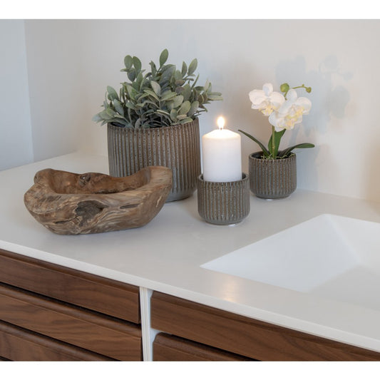 House Nordic ApS - Rio Kom Teak Ø30x10 cm - Deco Delights