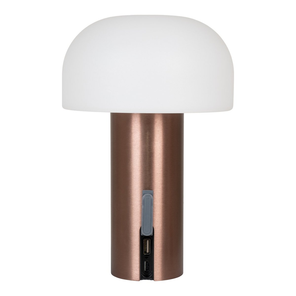 House Nordic ApS - Soham LED Lamp - Lamp, oplaadbaar, wit/koper - Deco Delights