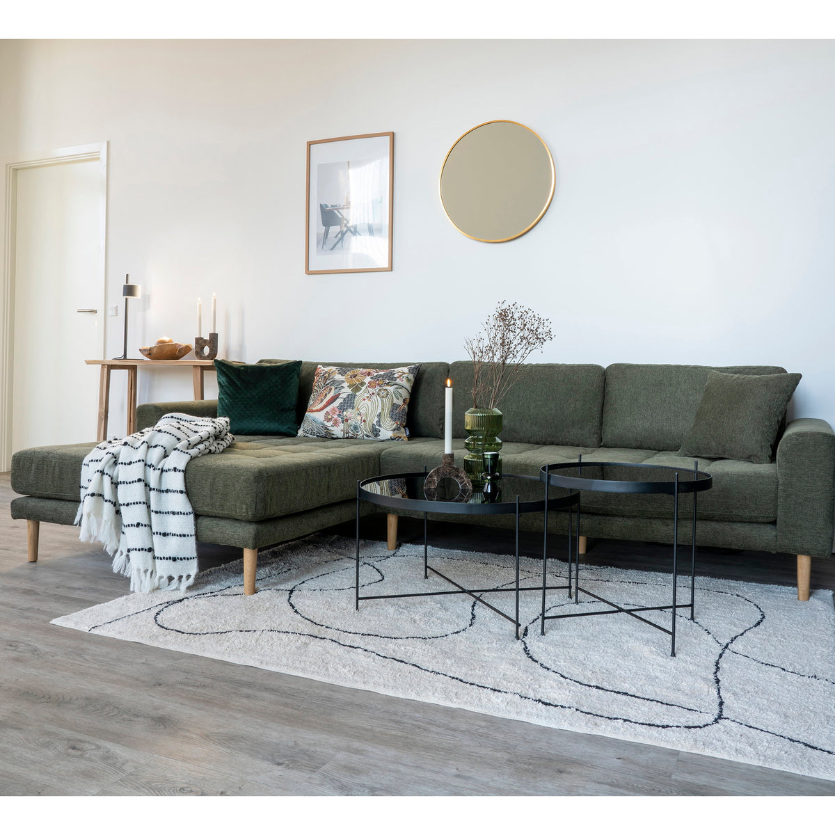 House Nordic ApS - Tampa Vloerkleed Naturel 300x200 cm - Deco Delights Vloerkleed