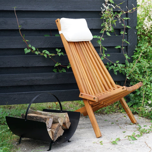 House Nordic ApS - Tires Boomstamhouder - Boomstamhouder, staal, zwart, 40x35x33,5 cm - Deco Delights