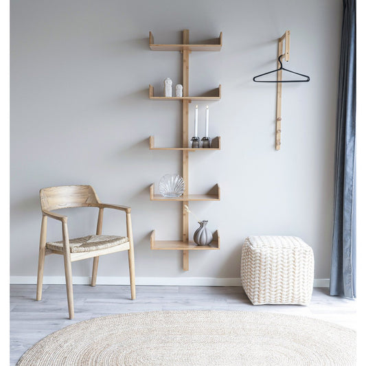 House Nordic ApS - Trento Kledingrek - Kledingrek van bamboe, naturel - Deco Delights