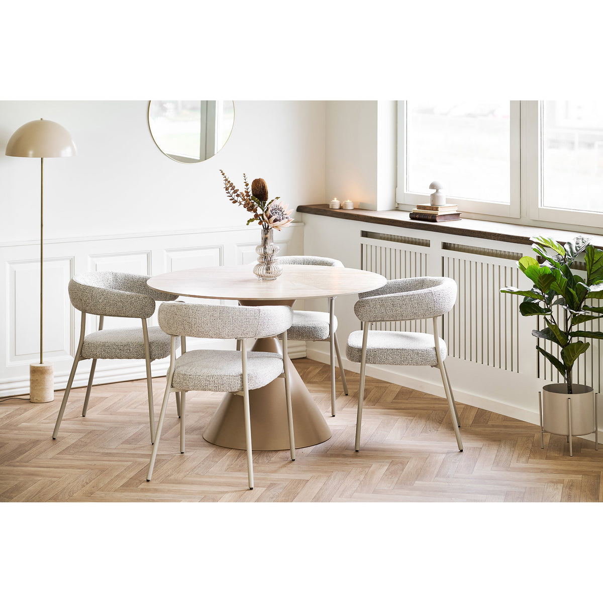 House Nordic ApS - Trivio Eetkamerstoel Zand - Deco Delights Eetkamerstoel