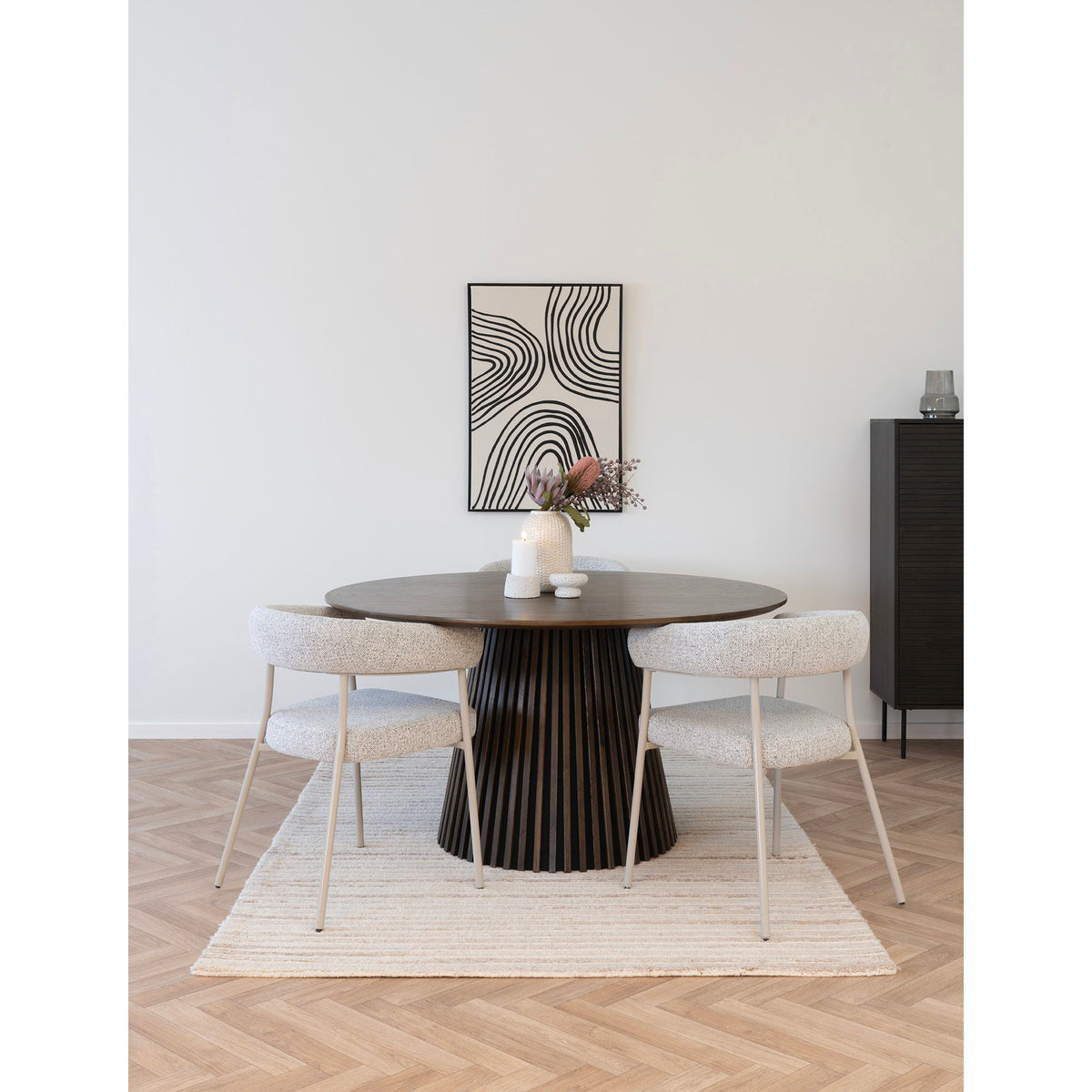House Nordic ApS - Trivio Eetkamerstoel Zand - Deco Delights Eetkamerstoel
