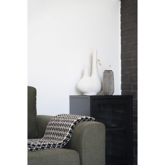 House Nordic ApS - Vaas - Vaas in keramiek, wit, 23x11,5x37 cm - Deco Delights Vaas