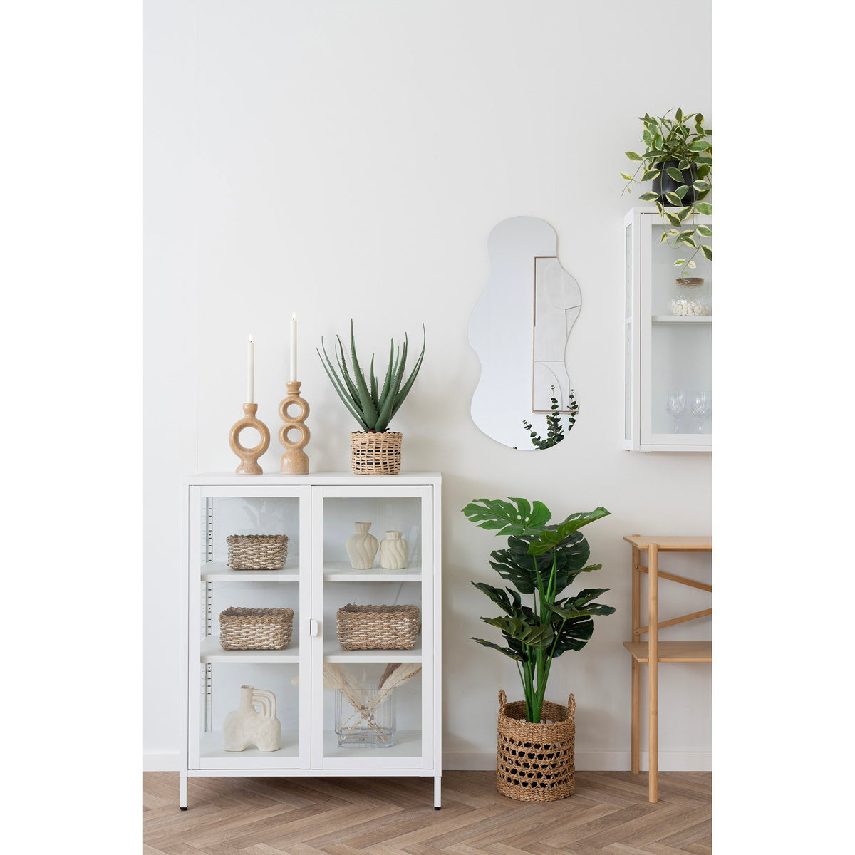 House Nordic ApS - Vaas Wit Set van 2 - Deco Delights Vaas