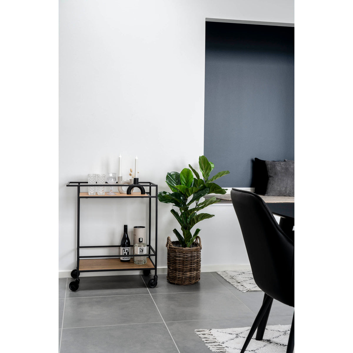 House Nordic ApS - Vita Bartrolley Naturel - Deco Delights