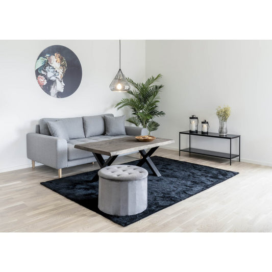 House Nordic ApS - Vita TV-meubel - zwart, staal, 100x36x45cm - Deco Delights