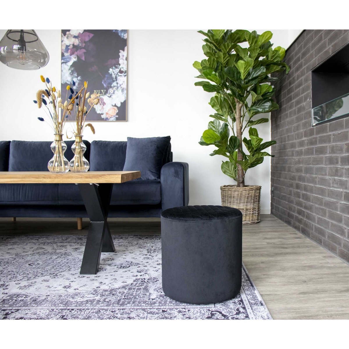 House Nordic ApS - Ejby Poef - Deco Delights Poef