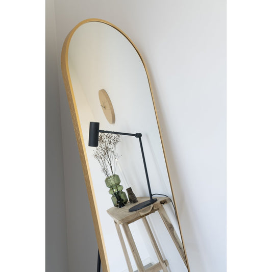House Nordic ApS - House Nordic ASTI - Wandklok - Metaal, Bruin, Houtstructuur, Ø 30 cm - Deco Delights Wandklok