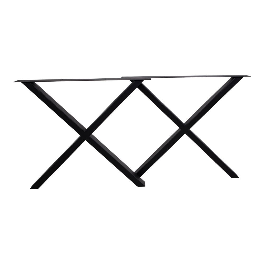 House Nordic ApS - Nimes Poten voor eettafel - Poten voor eettafel gepoedercoat in zwart Design X - Deco Delights Tafelpoten