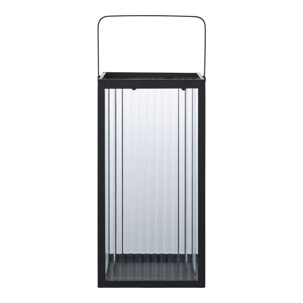 House Nordic Almonte Lantaarn - Zwart / Helder