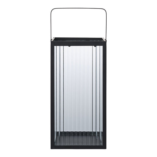 House Nordic Almonte Lantaarn - Zwart / Helder