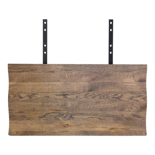 Verlengplaten voor 3 meter Toulon tafel - Wave edge - Smoked Olie