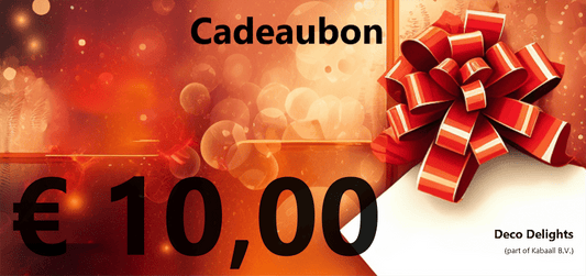 Deco Delights - Deco Delights Cadeaubon - Deco Delights € 10,00