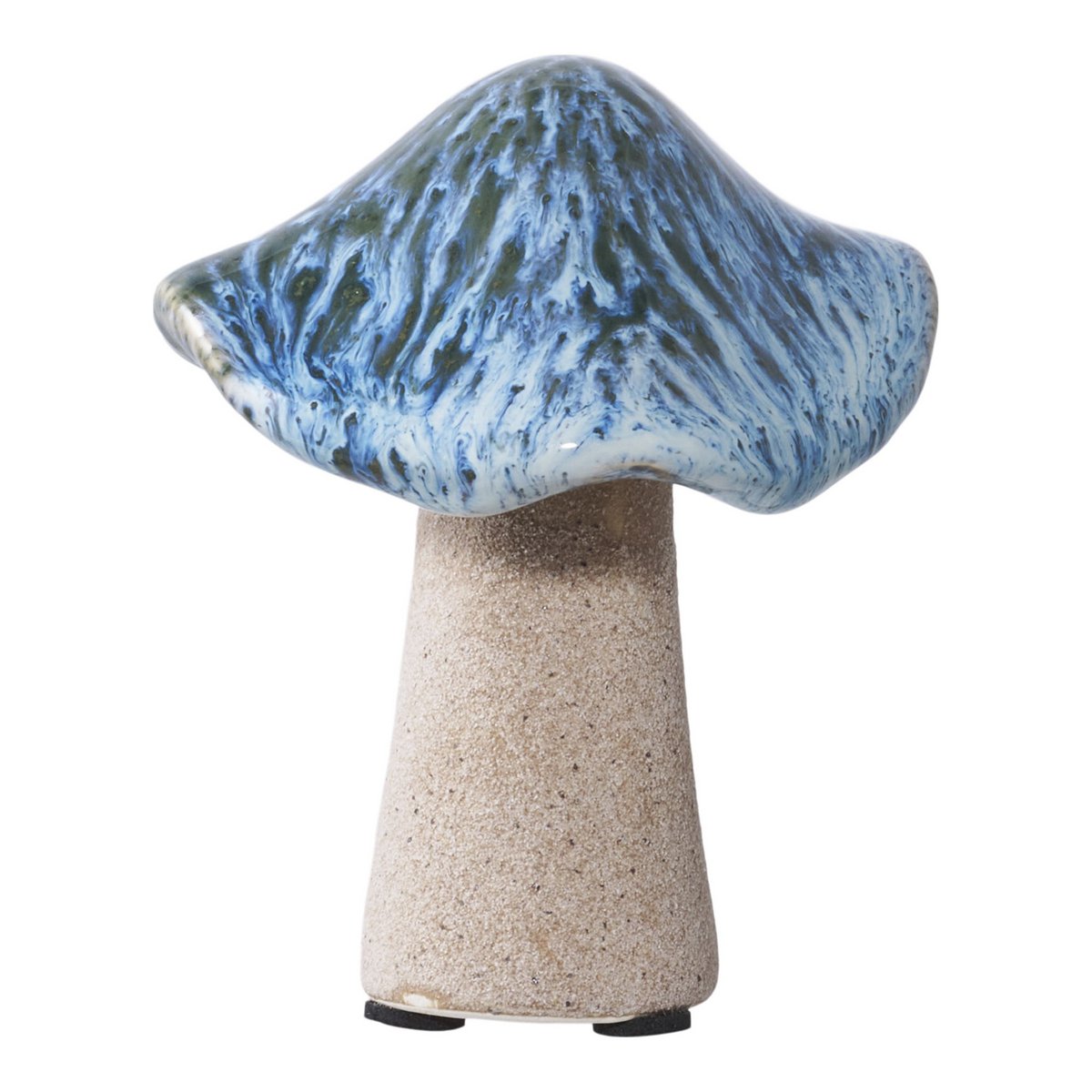 House Nordic Decoratie Paddenstoelen - Groen / Bruin / Blauw