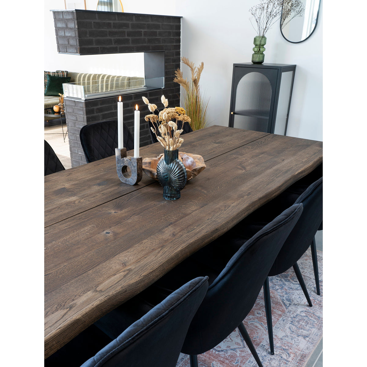 House Nordic ApS - Adelaide Vitrinekast Zwart - Deco Delights