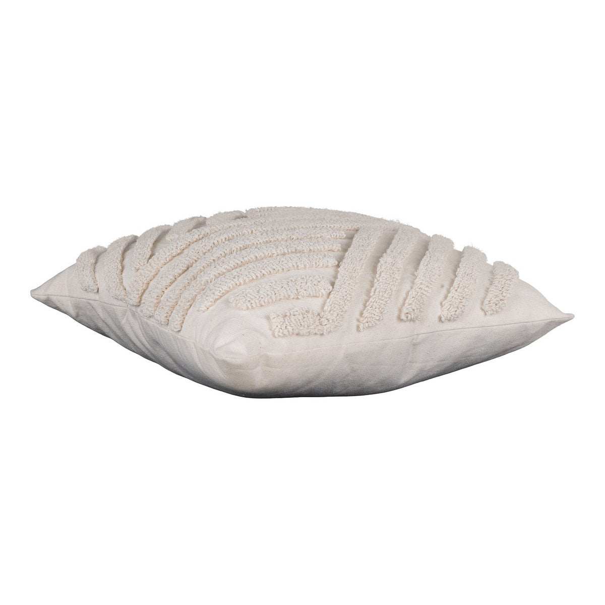 House Nordic ApS - Albany Kussen - Kussen, Polyester, Katoen, wit, 45x45 cm - Deco Delights