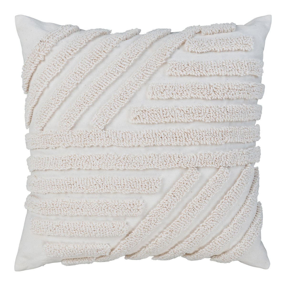House Nordic ApS - Albany Kussen - Kussen, wit, 45x45 cm - Deco Delights