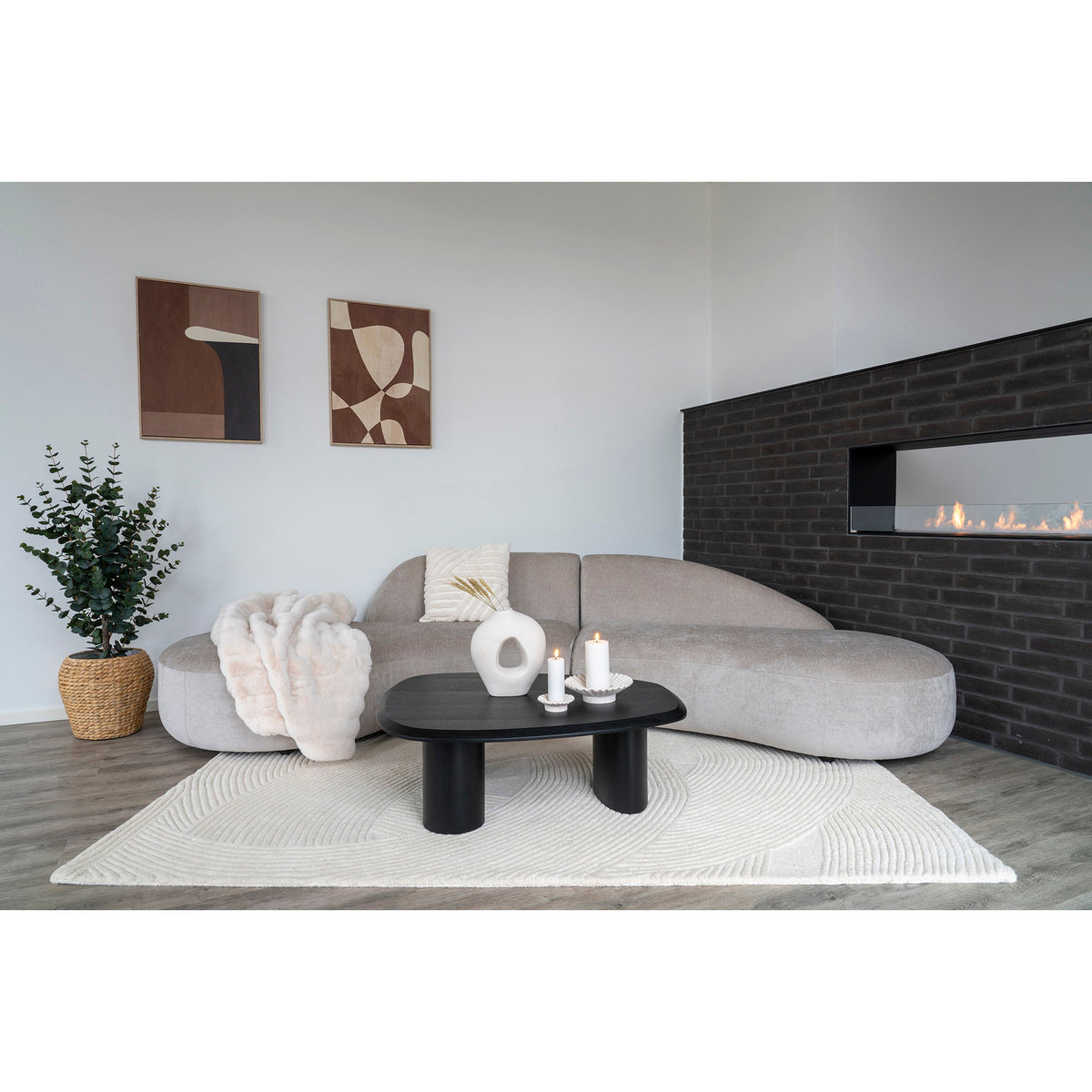 House Nordic ApS - Albany Sierkussen Wit - Deco Delights Sierkussen