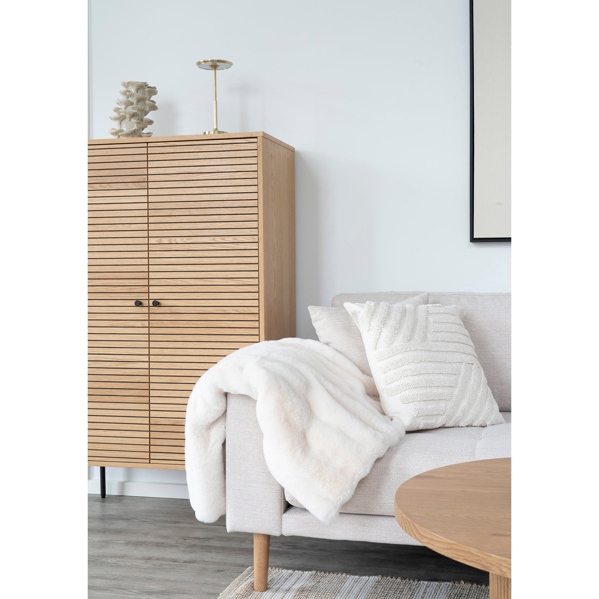House Nordic ApS - Albany Sierkussen Wit - Deco Delights Sierkussen