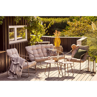 House Nordic ApS - Altvioolschaal, keramiek, grijs, ø14,5x7 cm, set van 4 - Deco Delights