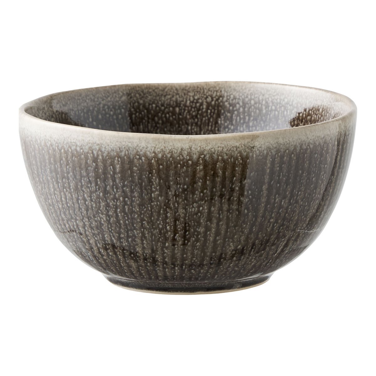 House Nordic ApS - Altvioolschaal, keramiek, grijs, ø14,5x7 cm, set van 4 - Deco Delights