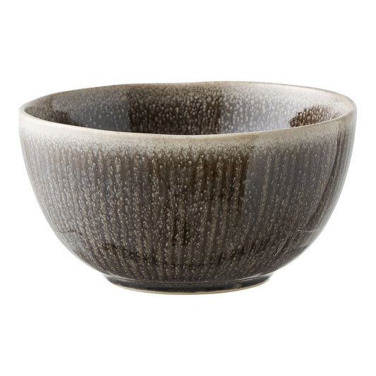 House Nordic ApS - Altvioolschaal, keramiek, grijs, ø14,5x7 cm, set van 4 - Deco Delights