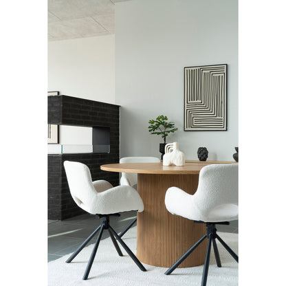 House Nordic ApS - Amorim Eetkamerstoel Gebroken wit - Deco Delights Eetkamerstoel
