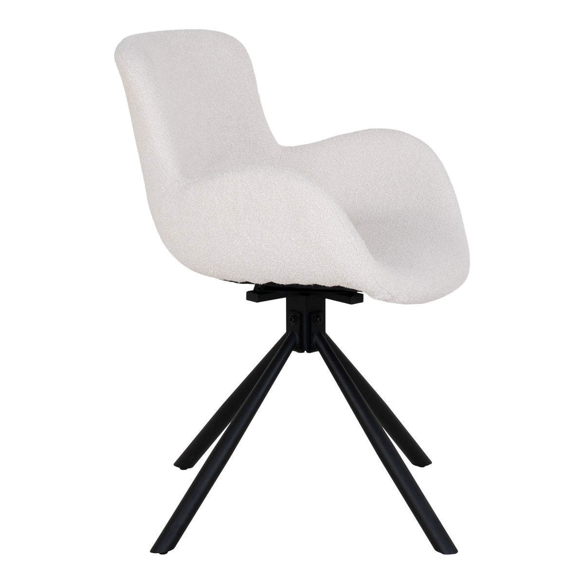 House Nordic ApS - Amorim Eetkamerstoel Gebroken wit - Deco Delights Eetkamerstoel
