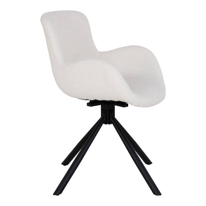 House Nordic ApS - Amorim Eetkamerstoel Gebroken wit - Deco Delights Eetkamerstoel