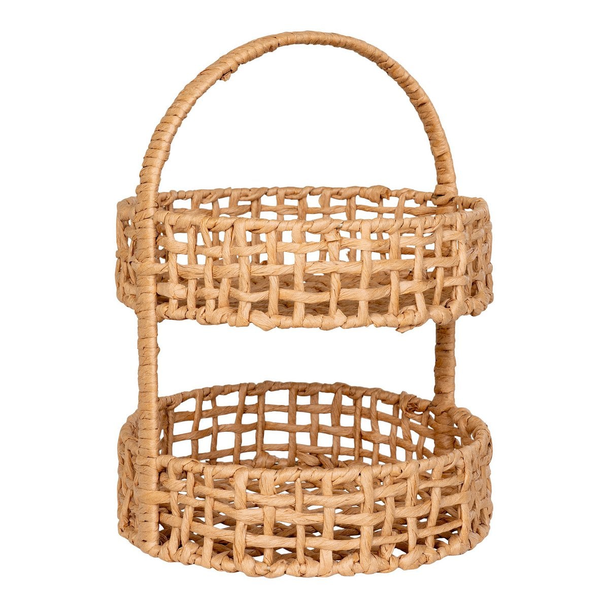 House Nordic ApS - Anadia Tray - Dienblad, papier, naturel, ø29x39 cm - Deco Delights