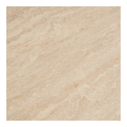 House Nordic ApS - Annecy Salontafel, keramisch tafelblad/staal, travertijn/zand, ø70x41 cm - Deco Delights