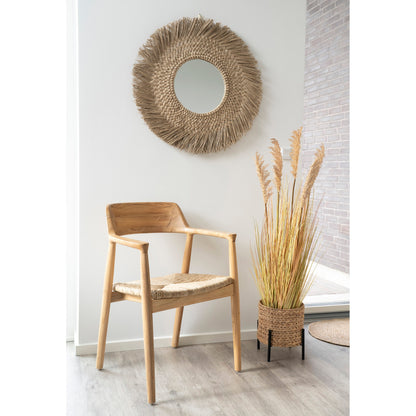 House Nordic ApS - Antas Bloempot Naturel/Zwart - Deco Delights Bloempot