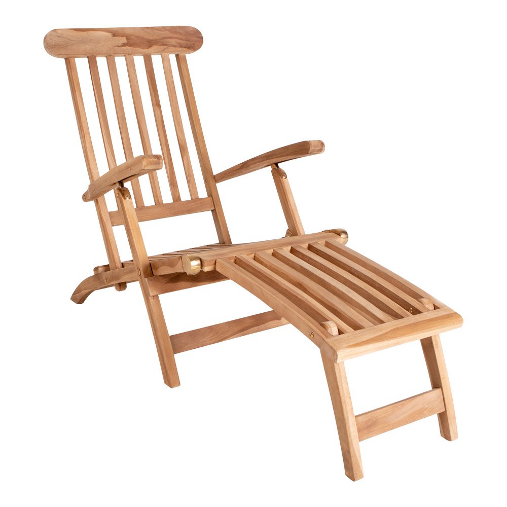 House Nordic ApS - Arrecife Teakhouten ligstoel - Natuurlijk, Teak, 150x60x95 cm - Deco Delights