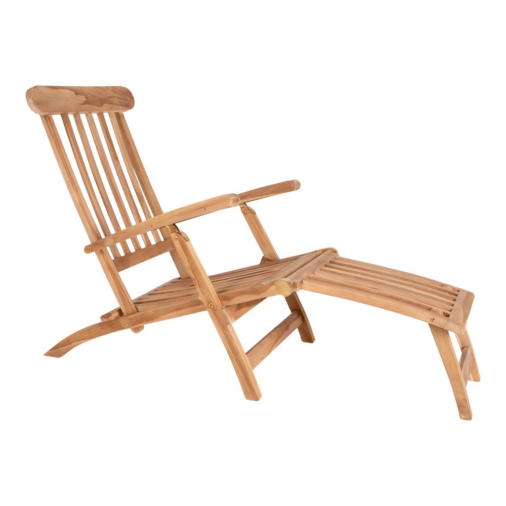 House Nordic ApS - Arrecife Teakhouten ligstoel - Natuurlijk, Teak, 150x60x95 cm - Deco Delights